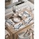 A set of napkins for setting the table “cat notes”, rectangular, rounded edges, size 30x46 cm, 4 pcs