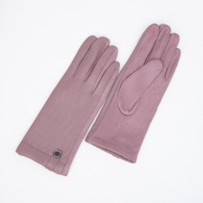 Gloves are female, dimensionless, without insulation, the color of the powder