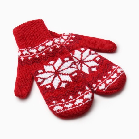 Women's mittens in the gift box "Dwarfs" p.19-2