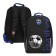 Youth backpack, 38 x 29 x 16 cm, Grizzly 351, ergonomic back, black/blue RB-351-1_3