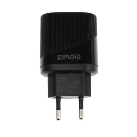 EXPLOYD EX-Z-1436, 2 USB, 2.4 A, MicroUSB cable, black-3