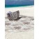 Pareo and beach rug "Crowns", d = 150 cm
