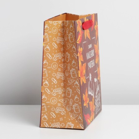 Package Gift Laminated Vertical, Packaging, “Teacher of the Year”, Ml 27 x 23 x 11.5 cm-2