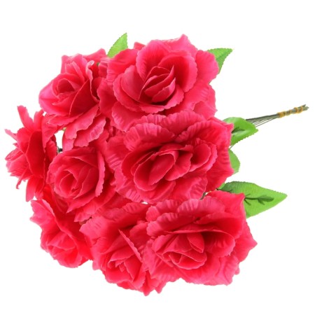 Artificial flowers "Rosa Maline" 40 cm-2
