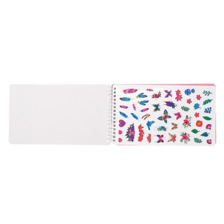 A book with stickers and stencils "Designer's album. Style magic "-2