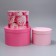 Set of hats 3 in 1, gift packaging, “pink”, 18 x 18 x 13–25 x 25 x 15 cm
