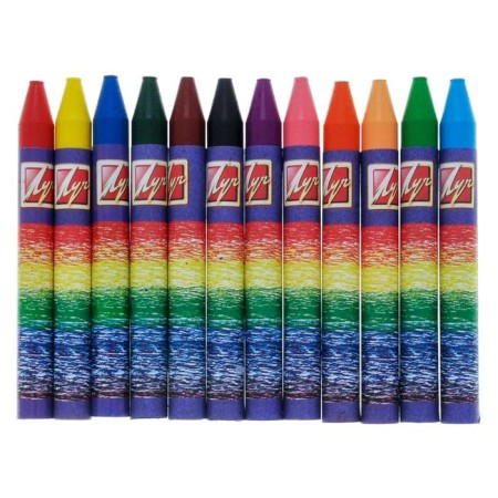 Loads wax 12 colors "Fantasy", Round, mix-1