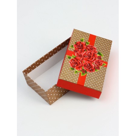 A set of boxes 10 in 1 "Flowers", 32.5 x 20 x 12.5 -12 x 7 x 4 cm-3