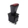 Switch, 6-pin with fixation, 220 V, 16 A