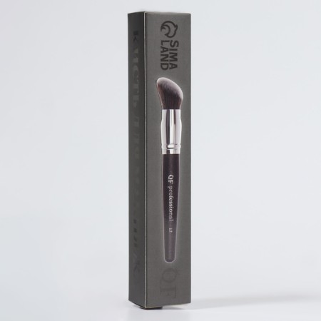 Premium makeup brush, 17 cm, black color-3