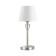 Loraine table lamp, e27 1x60W, chrome color, gold