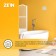 Ventilation grate Zein Lux l155, 155 x 155 mm, with a grid, inexhaustible