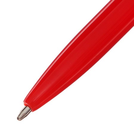 Switch rotor handle Calligrata, 1.0mm, clip 1 x 3.5cm, under the logo, red body, blue rod-2