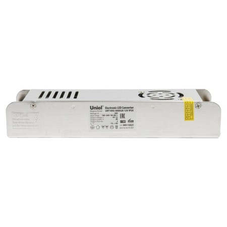 Power supply uniel, 360 watts, IP20, 12 V, 50-60 Hz, 30a, 2 outputs, metallic color-2
