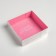 Confectionery packaging, Makarun box with PVC lid, “sweets for joy”, 12 x 12 x 3 cm