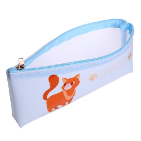 School Penal on the zipper "cat", mix-4