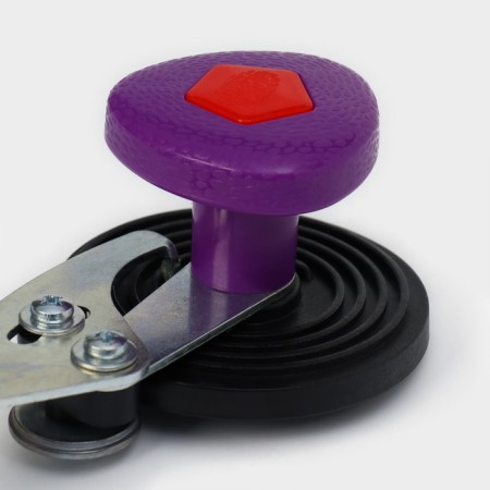 The seating machine "Muscovite", manual, screw, red color-4