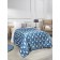 Guten Morgen White Rabbit, size 200x220 cm, blue color