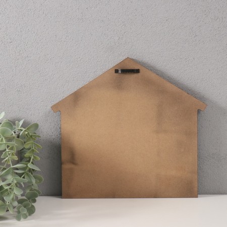 Souvenir wood wall calendar "Bless this house" 4x24x26 cm-3