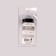 Board with pomp, 250 ml, black/transparent color