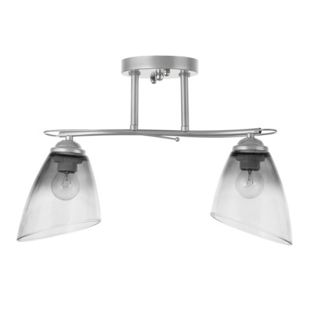 Chandelier 1084/2SL 40W E27 silver 42x15x23 cm Bayerlux-4