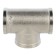 The STOUT SFT -0020-000034, 3/4 ", internal/internal thread, nickelled brass