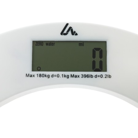 Floor Libra Luazon LVE-003, electronic, up to 180 kg, 1xCR2032, glass, white-2