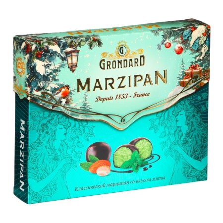 Eying candies "Marzipanovs with the taste of mint" 126g-1