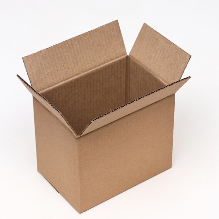 The box is folding, brown, 23 x 15 x 20 cm-2