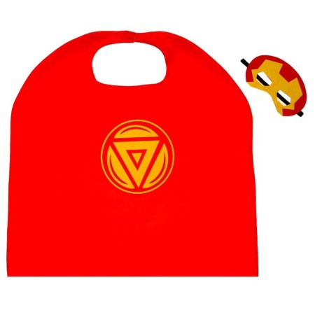 Carnival set "Iron Warrior": a cloak and a mask-7