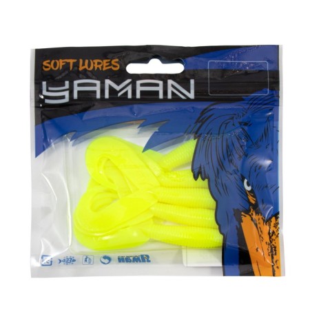 Twizter Yaman Pro look-Two, 7.6 cm, color #02-chertreuse, packaging 5 pcs.-4