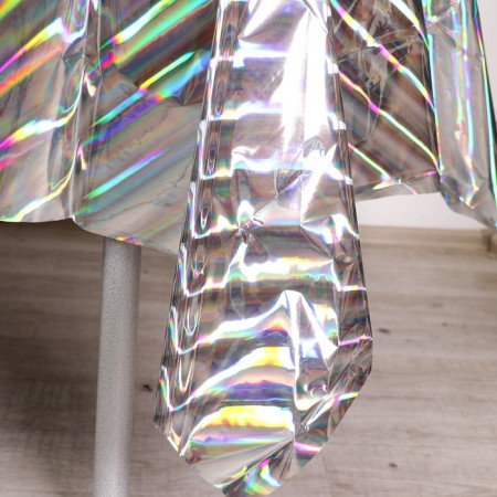 Golography tablecloth, silver color-1