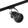 Track lamp under the lamp E27, 50 watts, black body