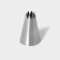 Confectionery nozzle "Open Star", d = 3.4 cm, output 1.5 cm, stainless steel