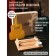 Gift set for the supply of barbecue: board - plate 30 × 24 × 5.5 cm, dough, sauce, birch