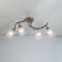 Ceiling chandelier Citilux "Astro" CL125142, 74x74x37 cm, 4x75W, e27, gray color