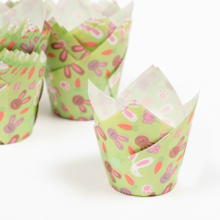 Tulip's baking uniform, bunnies, 5 x 8 cm