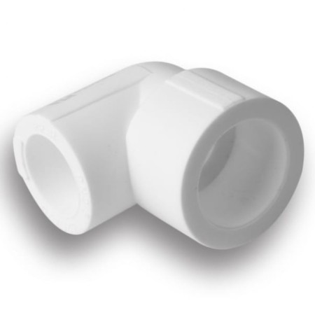 Aqualink transitional square, polypropylene, d = 25-20 mm, 90 °-5