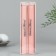 Candles are tall with the application of “Light Easter!”, 2 pcs., Pink, 19 x 2.1 cm.