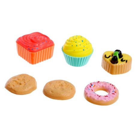 Set of dishes "tea drinking for dolls" Mix color-8