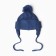Baby hat, blue color, size 42-44 (6-9 months)