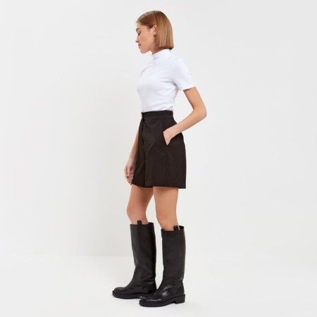 Women's shorts Minaku: Casual Collection Black Black, Rr. 40-1