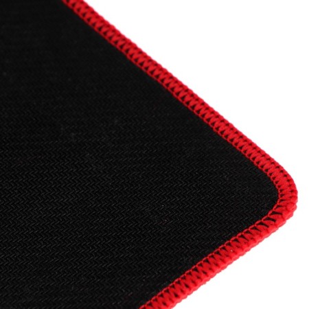 Perfeo Black mouse mat, game, 320x240x3 mm, black and red-2