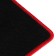 Perfeo Black mouse mat, game, 320x240x3 mm, black and red