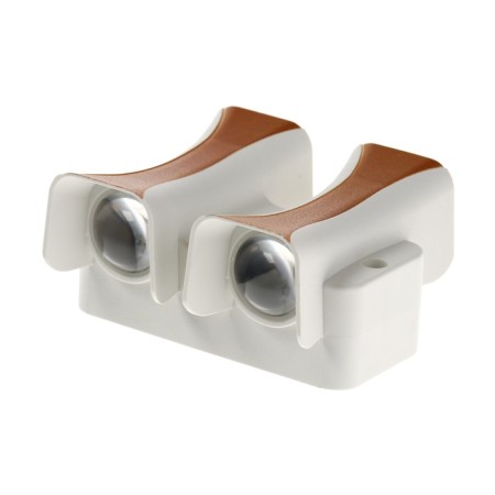 Facade lamp "Elegant", FSD-043, 4 W, 3000K, 2 rays, IP65, 220 V, plastic, white-7