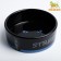 Ceramic bowl "Black cat" 300 ml 12.5 x 4.5 cm, black and blue