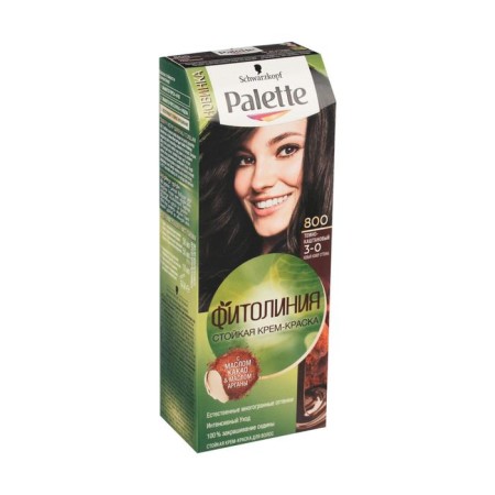 Cream-coloring hair Palette phytolinia, tone 800, dark chestnut-5
