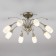 Ginevra 8x40W E14 chandelier bronze