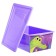 Box for toys with a lid, "Funny Zoo", volume 30 l, color violet