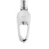 Everest Kitchen Comer B59-026, single-leaf, high spout, chrome